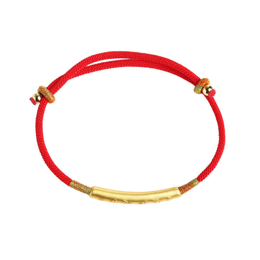 Tibetan Buddhist Mantra Lucky&Love Red String Couple Bracelet