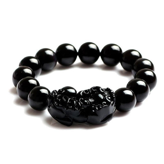 Black Obsidian Pixiu Bracelet 3