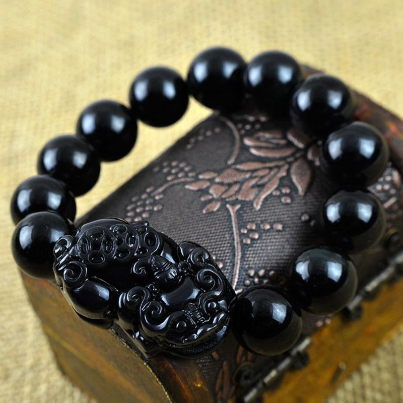 Black Obsidian Pixiu Bracelet 5
