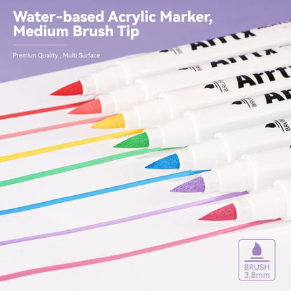 Arrtx 30(A) Colors Acrylic Paint Pens