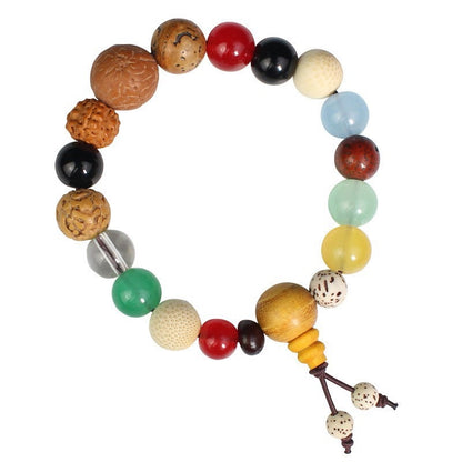 Attract Protection Eighteen-Seed Bodhi Bead Bracelet