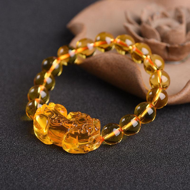 Citrine Pixiu Bracelet 2