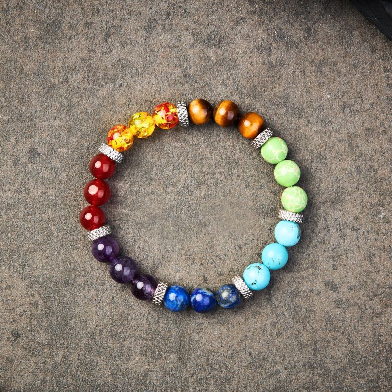 7 Chakra Stone Healing Bracelet 4