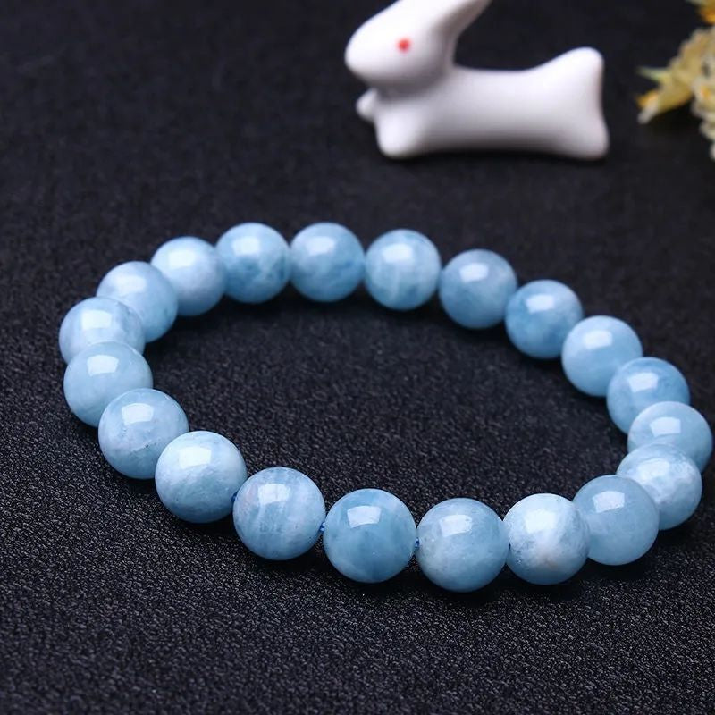 Blue Aquamarine Calming Bracelet 5