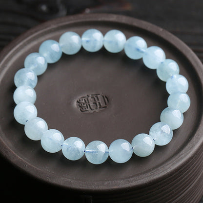 Blue Aquamarine Calming Bracelet 6