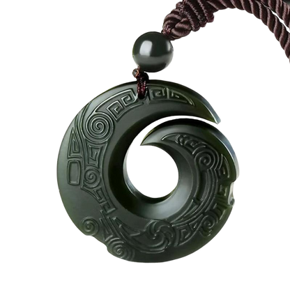 Hetian Jade Pendant Manifesting Necklace