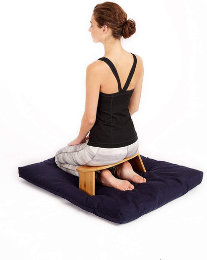 Folding Yoga Meditation Wooden Bench