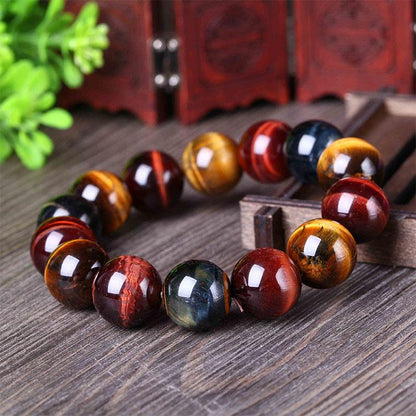 BuddhaChakra Tiger’s Eye Clarity Bracelet - Positivity & Protection