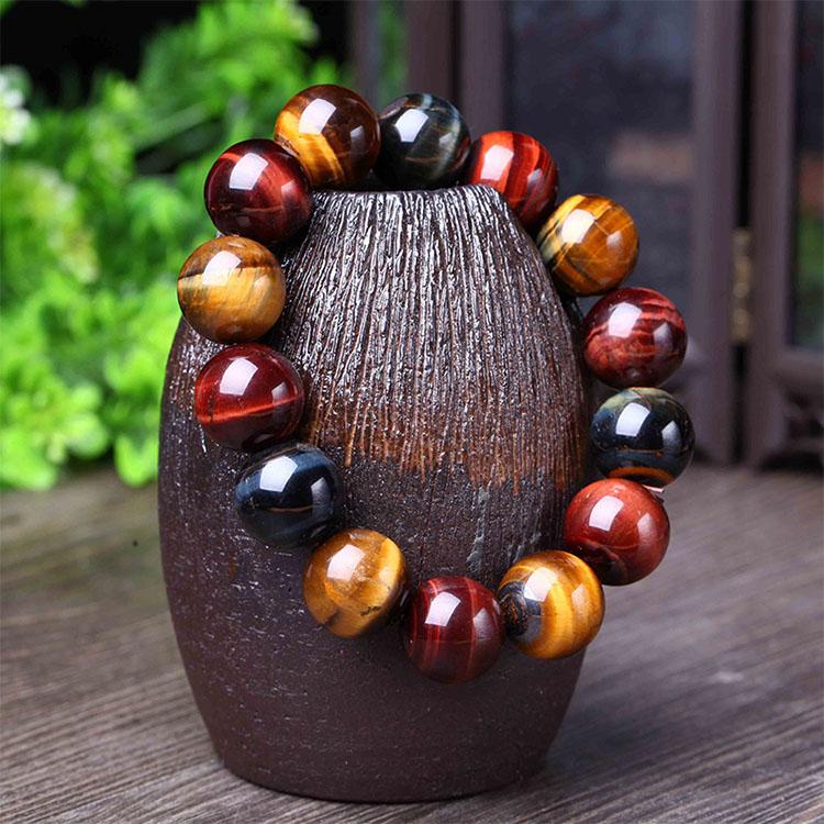 BuddhaChakra Tiger’s Eye Clarity Bracelet - Positivity & Protection