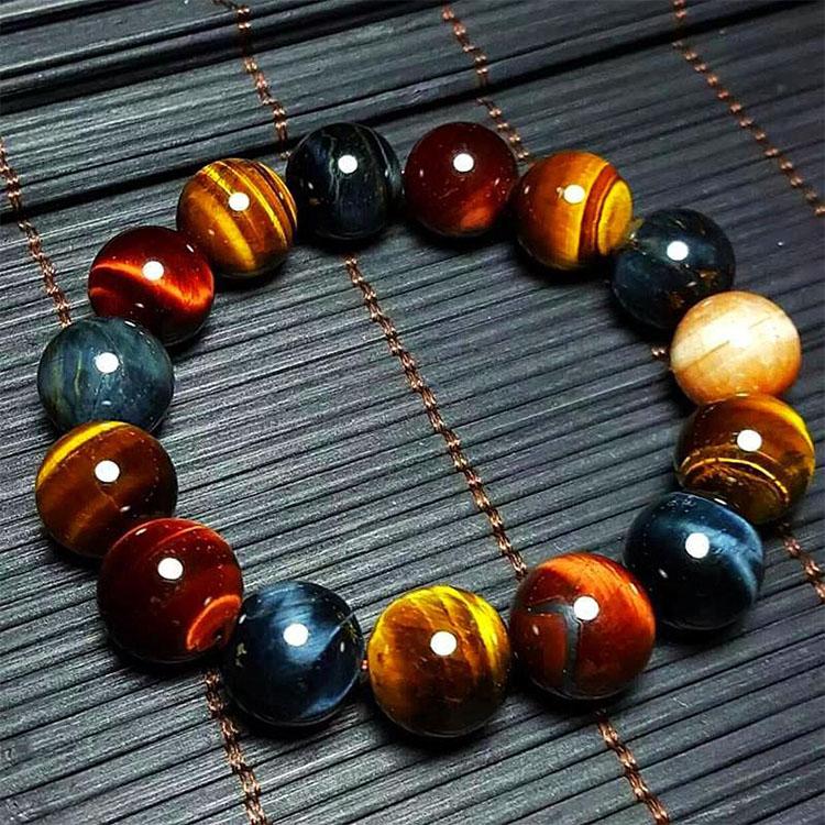 BuddhaChakra Tiger’s Eye Clarity Bracelet - Positivity & Protection