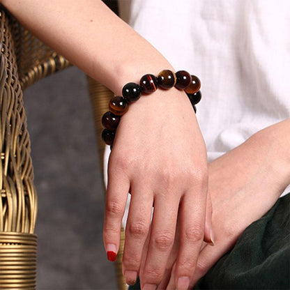 BuddhaChakra Tiger’s Eye Clarity Bracelet - Positivity & Protection