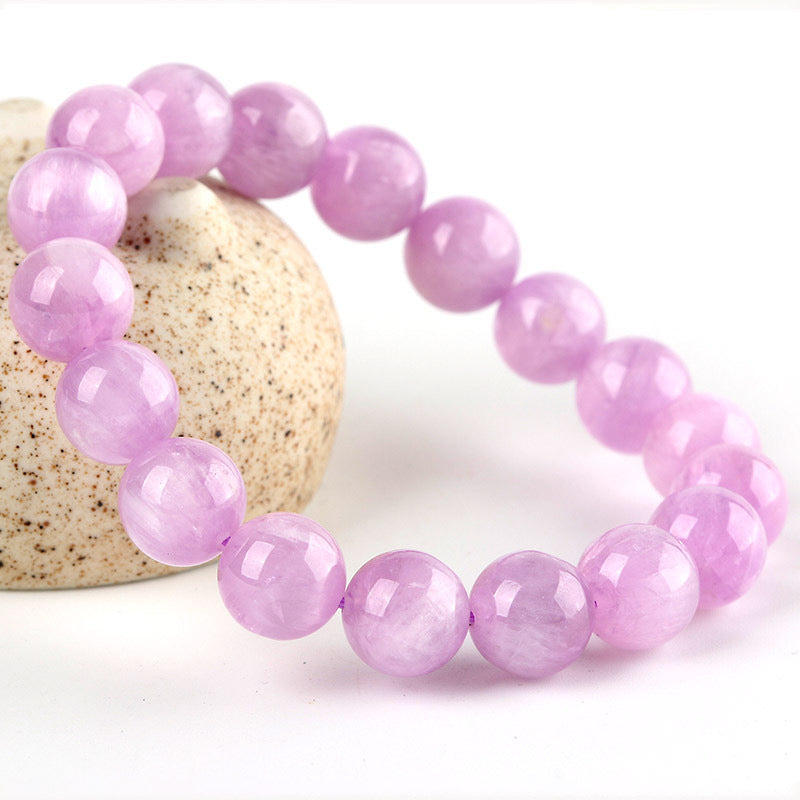 BuddhaChakra Brazil Kunzite Energy Bracelet - Courage and Communication