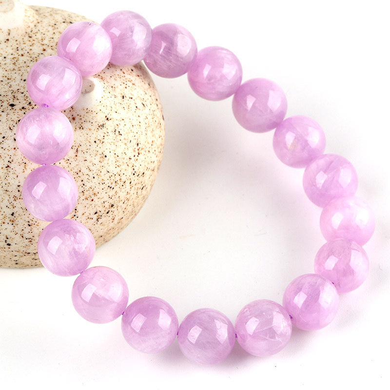 BuddhaChakra Brazil Kunzite Energy Bracelet - Courage and Communication