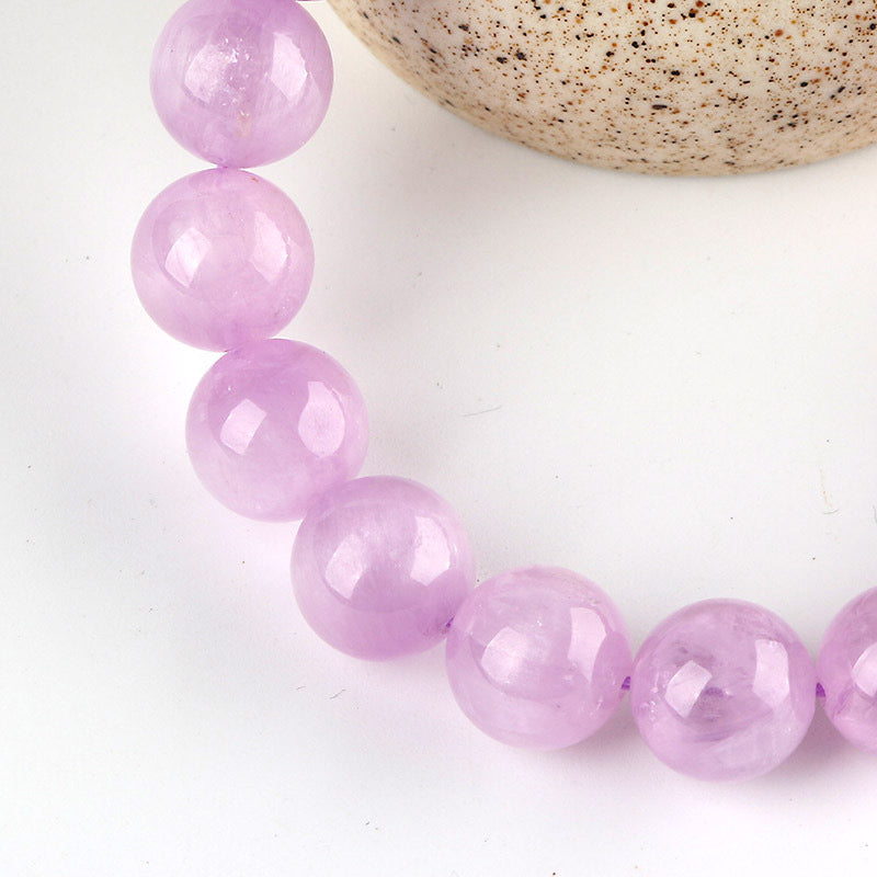 BuddhaChakra Brazil Kunzite Energy Bracelet - Courage and Communication