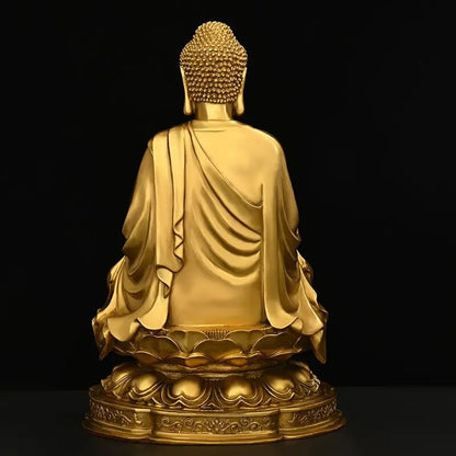 Pure Copper Feng Shui Shakyamuni Buddha Statue