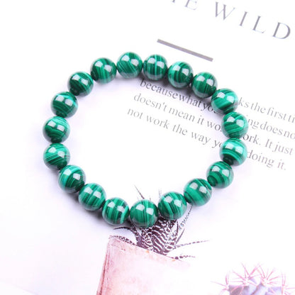 Green Malachite Bracelet - Positive & Creative