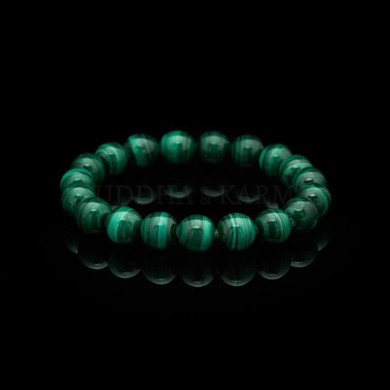 Green Malachite Bracelet - Positive & Creative